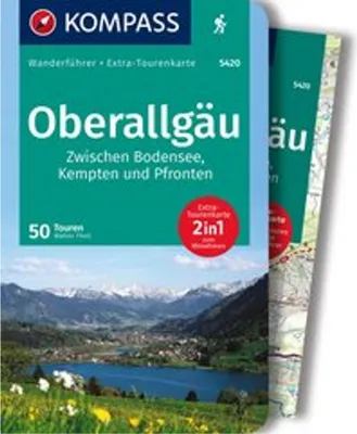 Produktbild von KOMPASS Wanderführer Oberallgäu, 50 Touren zwischen Bodensee, Kempten und Pfronten, mit Extra-Tourenkarte