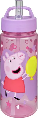 Produktbild von Scooli PIPB9913, 500 ml, Tägliche Nutzung, Pink, Violett, Weiß, Gelb, Kind, Mädchen, Straw lid