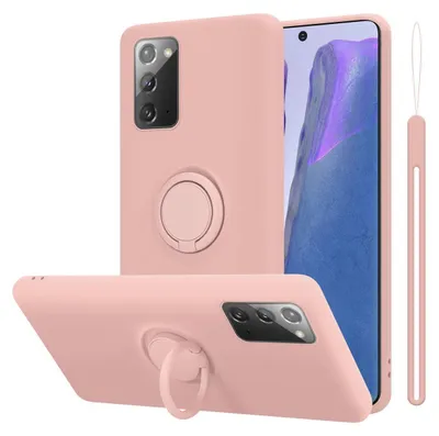 Produktbild von Cadorabo Hülle für Samsung Galaxy NOTE 20 Schutz Hülle in Rosa Handyhülle TPU Etui Case Cover