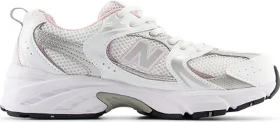 Produktbild von New Balance GR530GK GS Weiß / Mid Century Pink - Sneaker - GR530GK