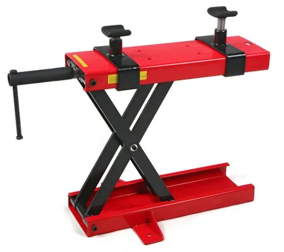 Immagine prodotto di Mini sollevatore per moto fino a 500kg 9-40cm sollevatore per moto cric rosso