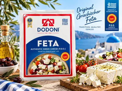 Produktbild von Dodoni Feta (PDO) 200 g – Original griechischer Feta-Käse