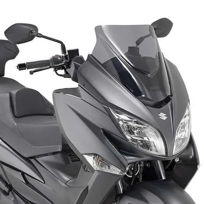 Image de Givi Pare-brise D3115SG teinté 410 mm x 430 mm pour Suzuki Burgman 400 (14>22) avec ABE