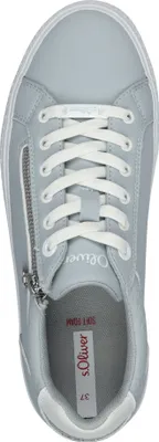 Produktbild von s.Oliver Damen Sneaker Slipper mit Reißverschluss und Plateausohle 5-23600-42, Größe:38 EU, Farbe:Blau