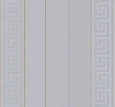Produktbild von Versace wallpaper geometrische Tapete Greek Vliestapete gold silber