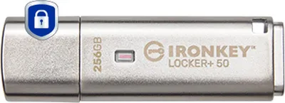 Produktbild von Kingston IronKey Locker+ 50 - USB-Flash-Laufwerk