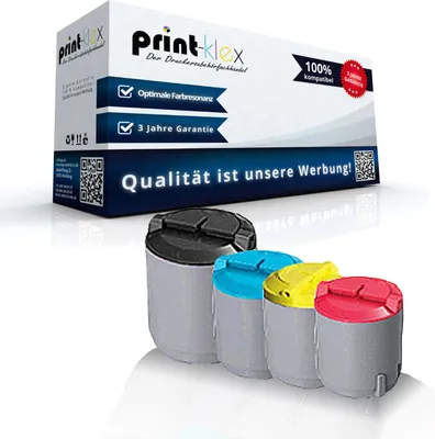 Produktbild von 4x Kompatible Tonerkartuschen Samsung CLP350 CLP350N CLP350Series CLP-K350A CLP-C350A CLP-M350A CLP-Y350A Black Cyan Magenta Yellow - Office Pro Serie