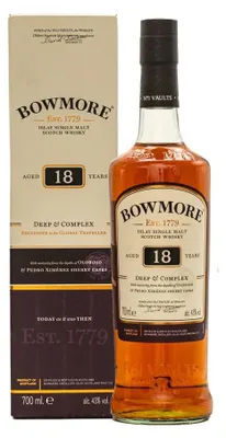 Immagine prodotto di Bowmore 18 anni Islay single malt whisky in confezione regalo | 43 % vol | 0,7 l