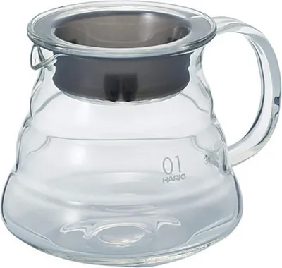 Image de Cafetière Hario  XGSR-36-TB  V60 01 Glass Range Coffee Server, 360 ml