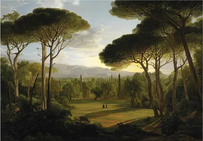 Produktbild von Fototapete Wald Bäume Landschaft - 350x250 cm - Vliestapete Wohnzimmer Schlafzimmer - Vlies Fototapete Grün - 16050VX7