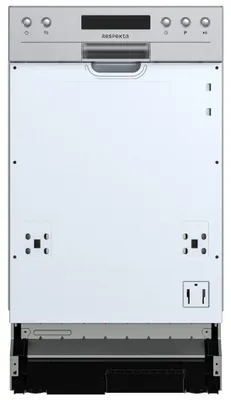 Produktbild von Respekta Einbaugeschirrspüler Leni, 45 cm, teilintegriert, 10 Maßgedecke