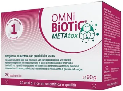 Produktbild von OMNI BIOTIC METATOX 30 Brausetabletten