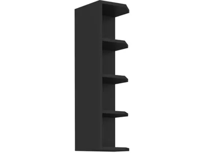 Produktbild von Eckhochschrank SAJU - Breite 30 cm, schwarz