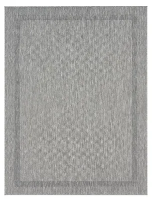 Produktbild von TT Home In-& Outdoorteppich Wetterfest Terrasse Küche Modern Mit Umrandung Unifarben Größe 120x160 cm