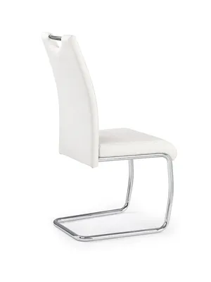 Zdjęcie produktu dla Halmar Krzesło do jadalni K211 - biały / chrom
