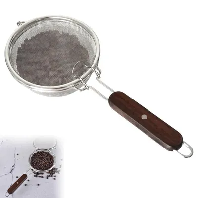 Produktbild von Kaffee Röstwerkzeug Edelstahl Handröster für Zuhause – Tragbares Kaffeemaschine Zubehör, Bohnenröster für Herd & Camping