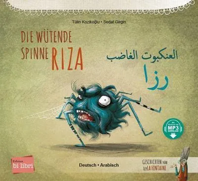 Produktbild von Die wütende Spinne Riza (Deutsch-Arabisch)