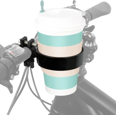 Produktbild von Fahrrad Lenker Getraenkehalter Aluminium Becher Flaschenhalter Rennrad Fahrrad Wasserflasche Kaffee Getraenkebecherhalter