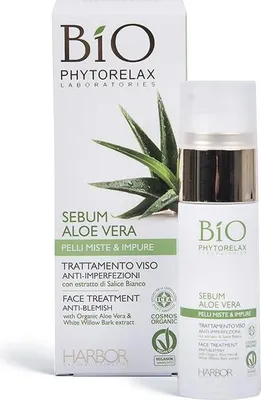 Produktbild von Phytorelax Laboratories Face Treatment Anti-blemish, Frauen, Jeder Hauttyp, Creme, Anti-Makel, 30 ml, Pumpenflasche