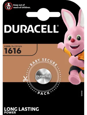 Produktbild von Duracell CR1616 3V, Einwegbatterie, CR1616, Lithium, 3 V, 1 Stück(e), Knopf/Münze