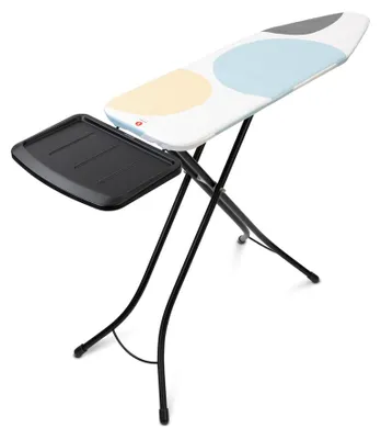 Obrázok produktu pre Brabantia 134401, Žehliaca doska plnej veľkosti, Bavlna, Naparovacia žehlička, Čierna, Vzor, Oceľ