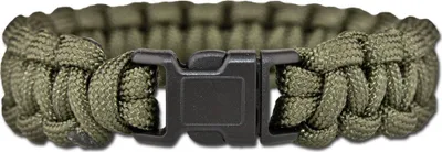 Image de Bracelet de survie en paracorde oliv : L