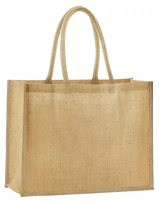 Obrázok produktu pre Westford Mill – nákupná sieťka „Classic“, naškrobená juta FK1732 (jednotná veľkosť) (prírodná)