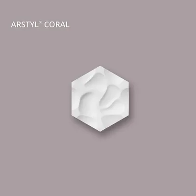 Image de NMC CORAL ARSTYL 3d panneau mural Dalle pour mur et plafond Élement décorative 0,09 m2