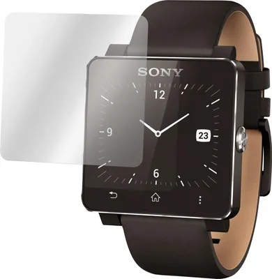 Produktbild von 2er-Pack PhoneNatic Displayschutzfolien matt  kompatibel mit Sony Smartwatch 2