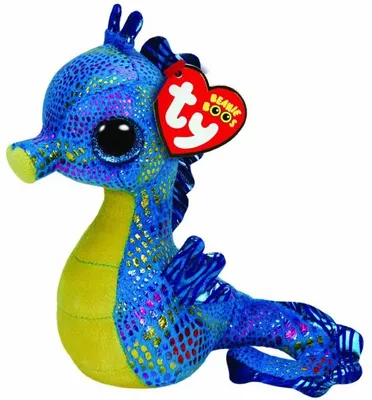 Produktbild von Neptune - Seepferd blau 15cm,