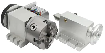 Zdjęcie produktu dla Frezarka CNC, obsługa 4. osi, precyzyjny uchwyt 4-punktowy, 4 szczęki K12-100