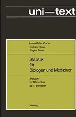 Obrázok produktu pre Statistik für Biologen und Mediziner