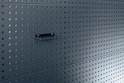 Produktbild von Klemmhalter B 300 mm 13 Aufnahmen für Lochplatten für Lochplatten