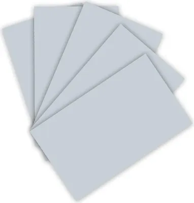 Produktbild von folia Tonpapier DIN A3 130 g/qm hellgrau 50 Blatt