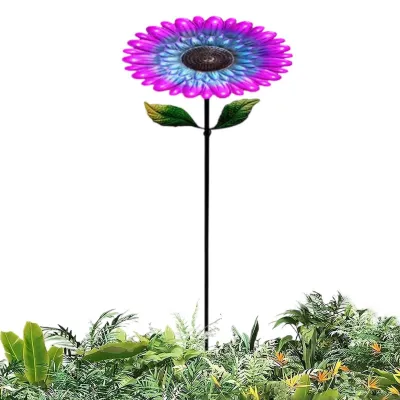 Image de Baignoire en métal avec motif tournesol