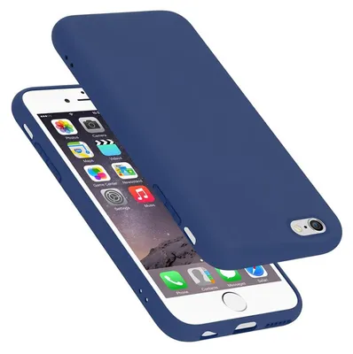 Obrázek produktu pro Cadorabo ochranné pouzdro pro Apple iPhone 6 / 6S modré pouzdro na mobilní telefon kryt TPU pouzdro