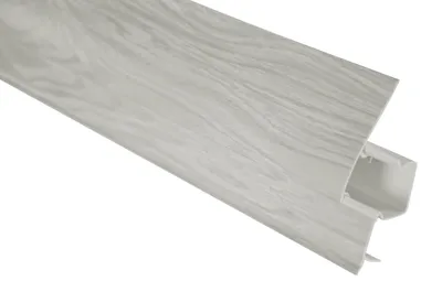 Produktbild von PVC Sockelleisten Sparpakete Fußbodenleisten 23x65mm Modern Kabelkanal