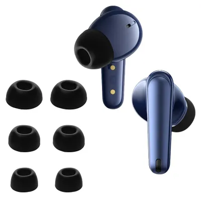 Produktbild von kwmobile 6x Silikonaufsätze für Anker Soundcore Liberty 4 NC - Ersatz Ohrstöpsel in 3 Größen - Ear Tips für In-Ear Kopfhörer - Zubehör Ersatzpolster