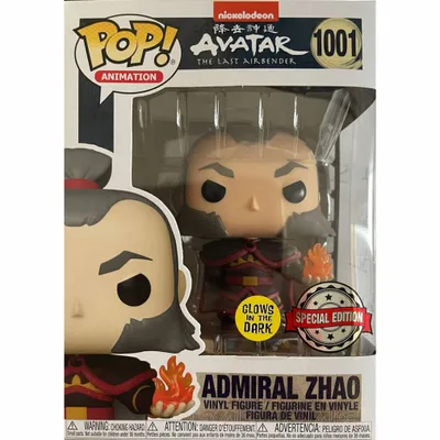 Image de Funko Pop! Avatar - Admiral Zhao z Kulą Ognia - Ekskluzywna Figurki Winylowa