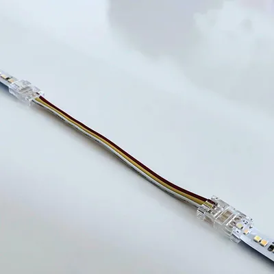 Produktbild von Doppelstecker für CCT-Band 8mm für IP20-Band