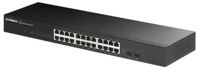 Obrázek produktu pro Edimax GS-1026 V3, Nespravované, Gigabit Ethernet (10/100/1000), Plně duplexní režim, Instalace do racku