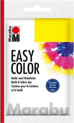 Produktbild von Marabu Batikfarbe Easy Color 25 g dunkelblau 053
