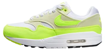Produktbild von Nike Damen Air Max 1 '87 Sneaker, White Volt Sea Glass Black, 40.5 EU