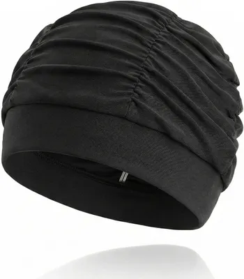 Produktbild von Badehaube, Nylon, zum Schwimmen, elastisch und atmungsaktiv, für langes Haar