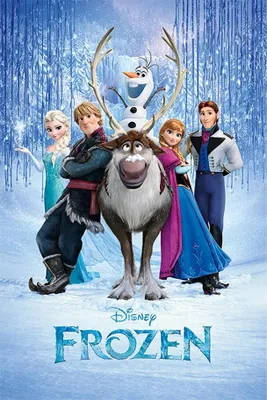 Image de Frozen - Poster "Cast", Maxi PM11975 (91,5 cm x 61 cm) (Bunt)