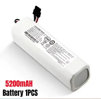 Immagine prodotto di Batteria per aspirapolvere robot - Batteria di ricambio 14,4 V - Litio-Ioni 5200 mAh - Batteria 4S2P - Modello P2008-4S2P-MMBK - Solo batteria