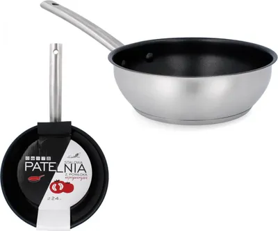 Immagine prodotto di Kir5919 Padella In Acciaio Con Rivestimento Antiaderente Da 24 Cm