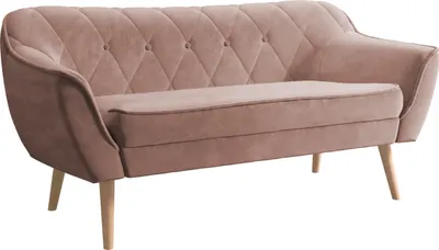 Produktbild von MIRJAN24 Sofa Skand 2, Polstersofa mit Wellenfeder, Holzfüße, Wohnzimmer Kollektion (Farbe: Kronos 27)