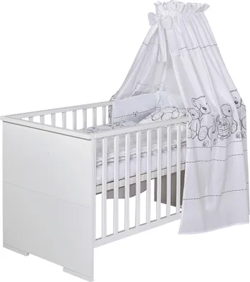 Produktbild von Schardt Kombi-Kinderbett 70x140 cm Maxx White - Maße: 145 cm x 77 cm x 83 cm - Farbe: Weiß, 04 863 52 02