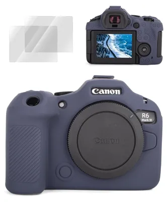 Zdjęcie produktu dla Pokrowiec silikonowy na aparat Canon EOS R6 Mark III z akcesoriami